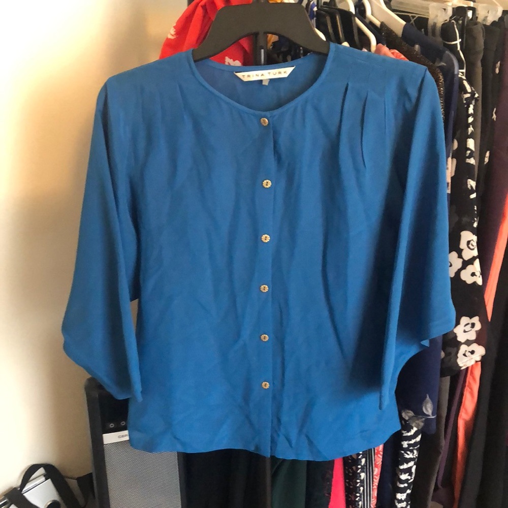 Trina Turk silk blouse
